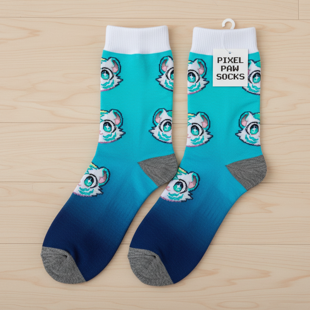 Topu Socks - Pixel Edition