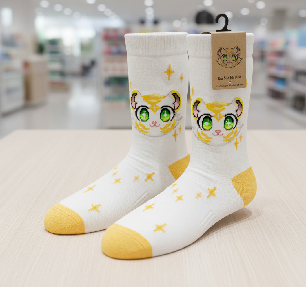 Topu Socks - Pixel Luxury Edition